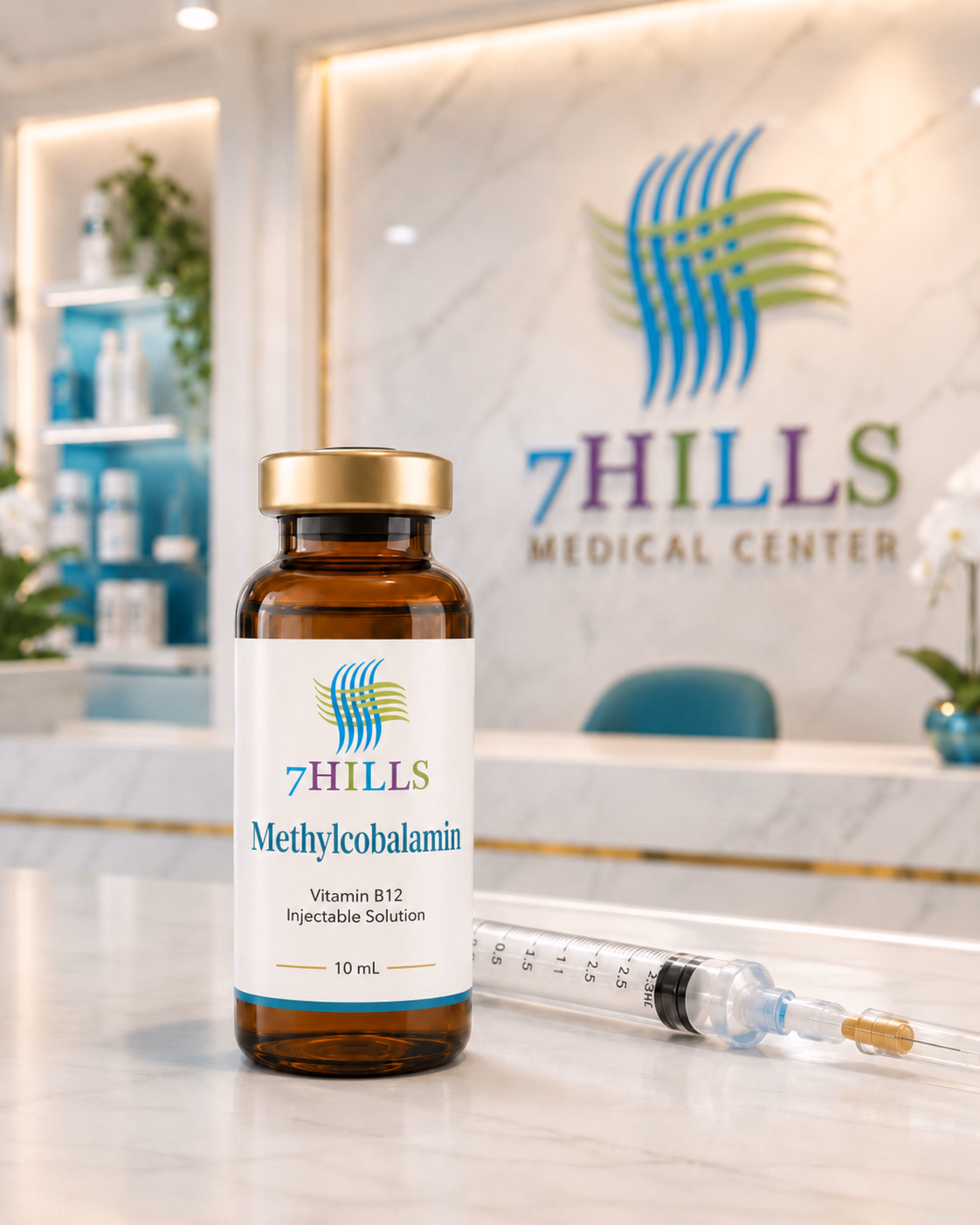 Methylcobalamin vitamin B12 injectable solution