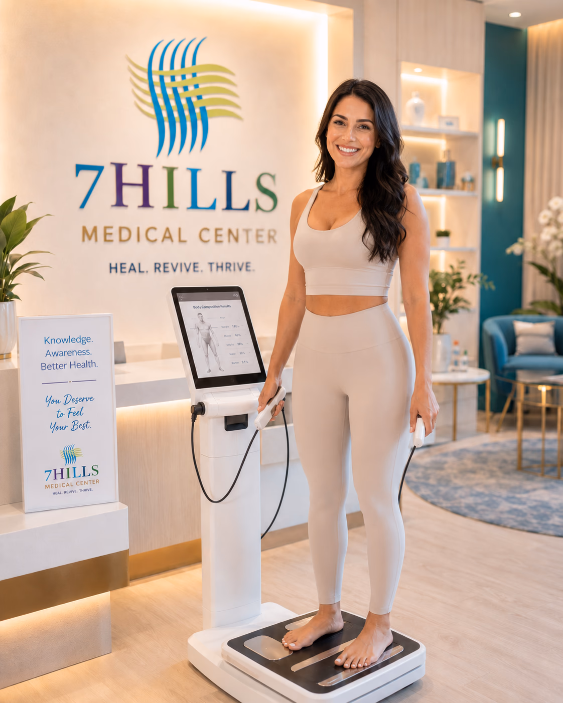 Body composition analysis at 7Hills Medical Center